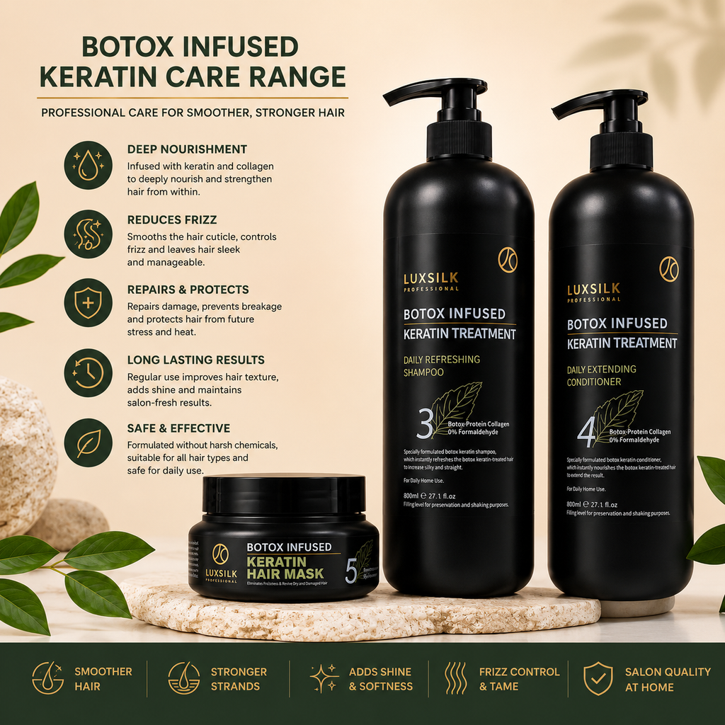 Luxsilk Professional Botox Infused Keratin Treatment System