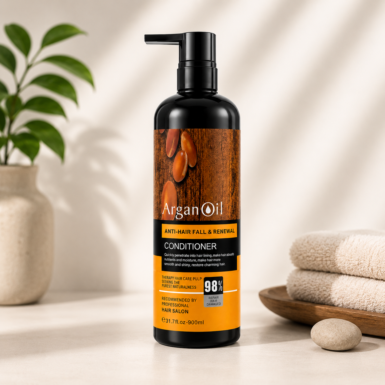 Argan Oil Anti-Hair Fall &amp; Renewal Conditioner (900ml)