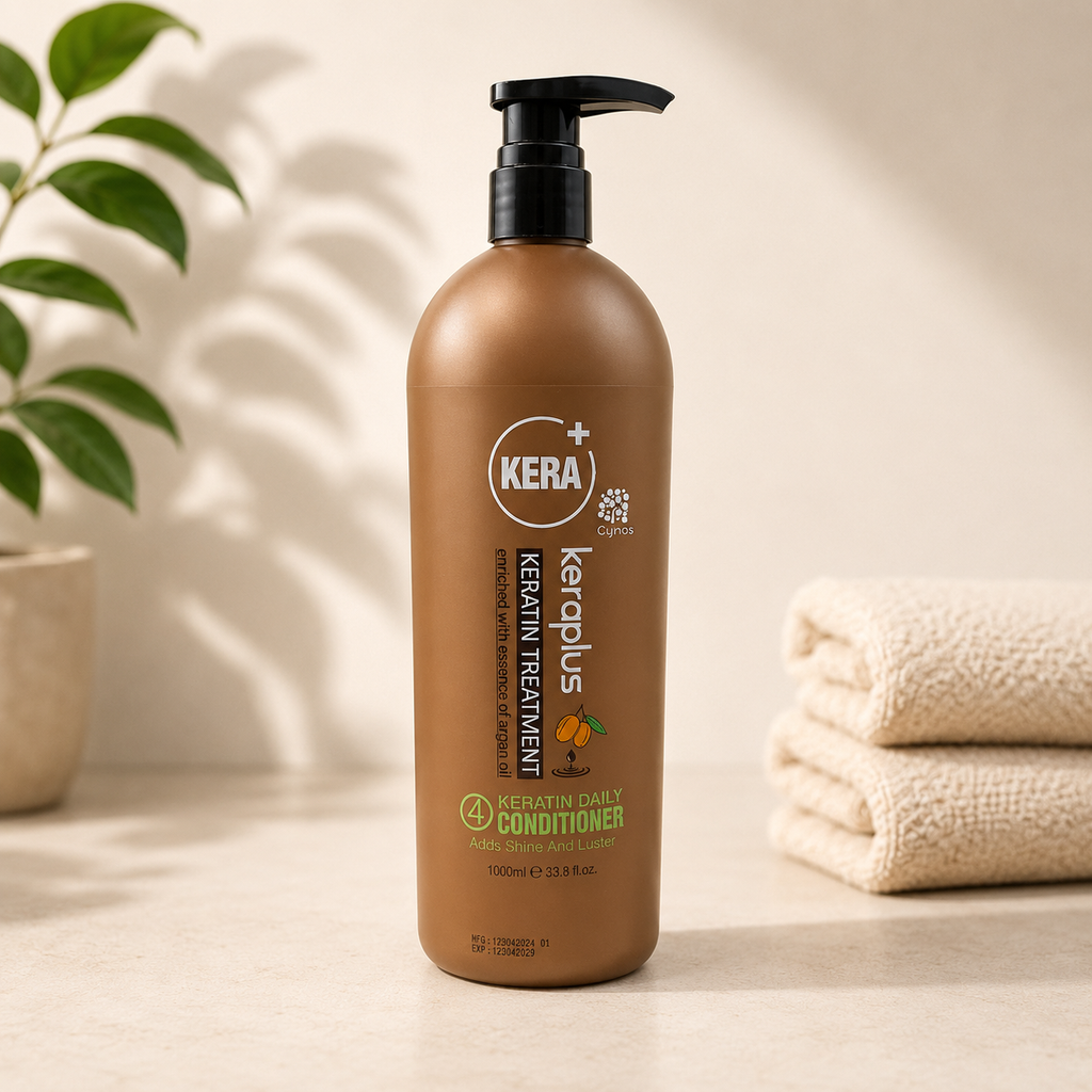 Keraplus Keratin Treatment Daily Conditioner.