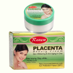 Renew Placenta Beauty Cream – Skin Whitening & Anti-Aging Face Cream with SPF