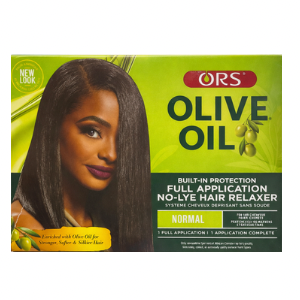 ORS Olive Oil No-Lye Hair Relaxer Kit – Full Application Normal Strength Formula