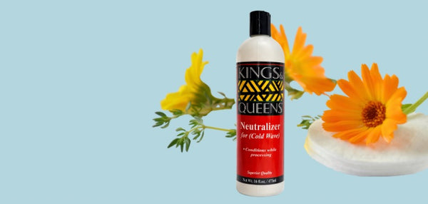 Kings & Queens Neutralizer for Cold Wave – Conditioning Hair Neutralizing Lotion