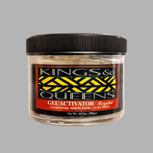Kings & Queens Gel Activator Regular – Moisturizing Hair Styling & Curl Activator Gel