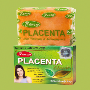 Renew Placenta Herbal Soap – Skin Whitening & Moisturizing Beauty Bar