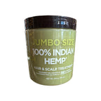 Jumbo-Sized jar of Kuza 100% Indian Hemp Hair & Scalp Treatment.